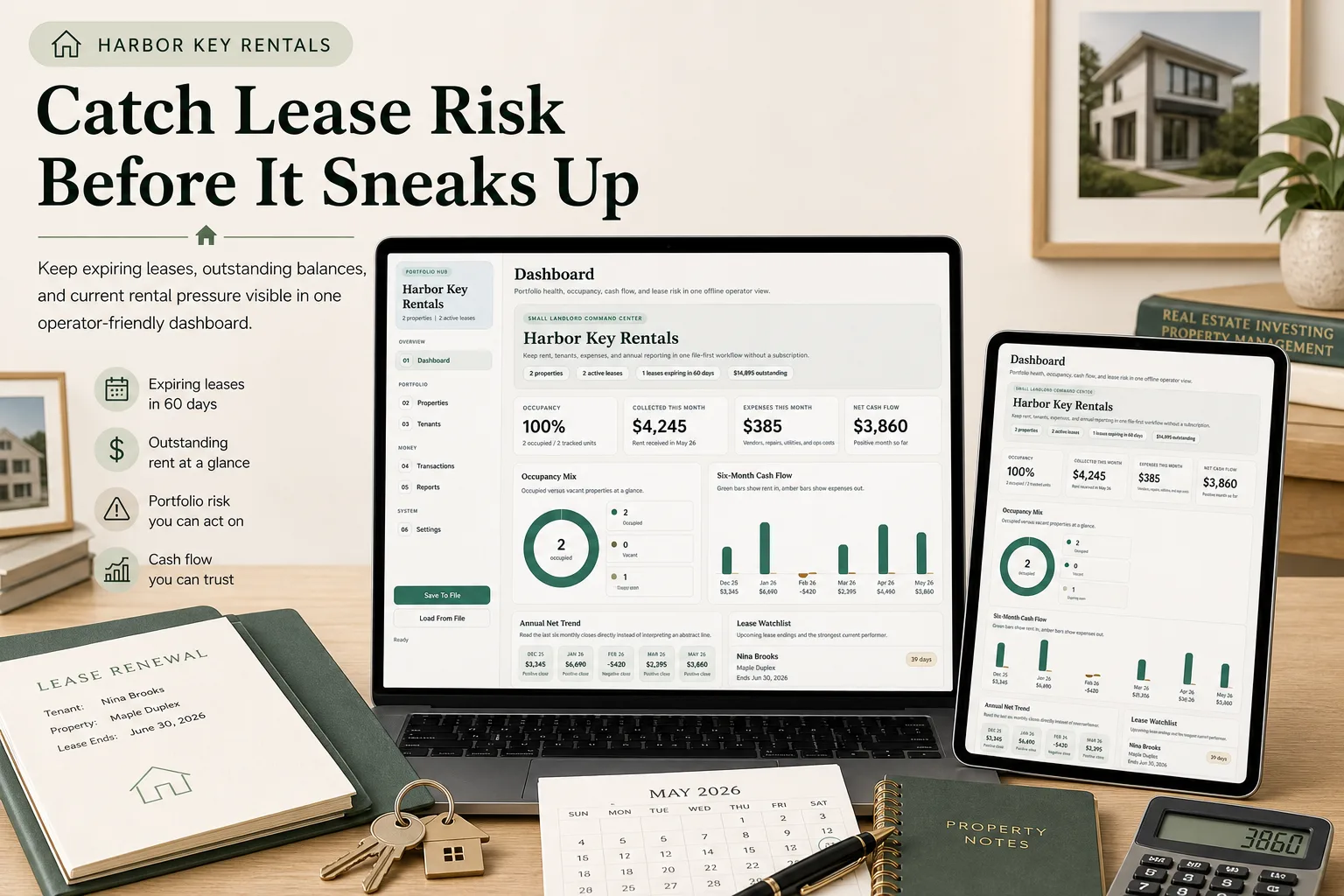 Landlord Rental Property Tracker App screen 4