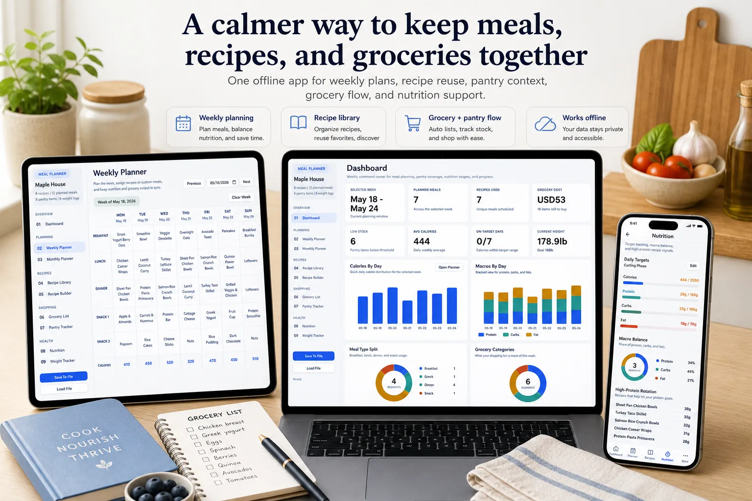 Meal Planner Recipe Organizer App screen 4