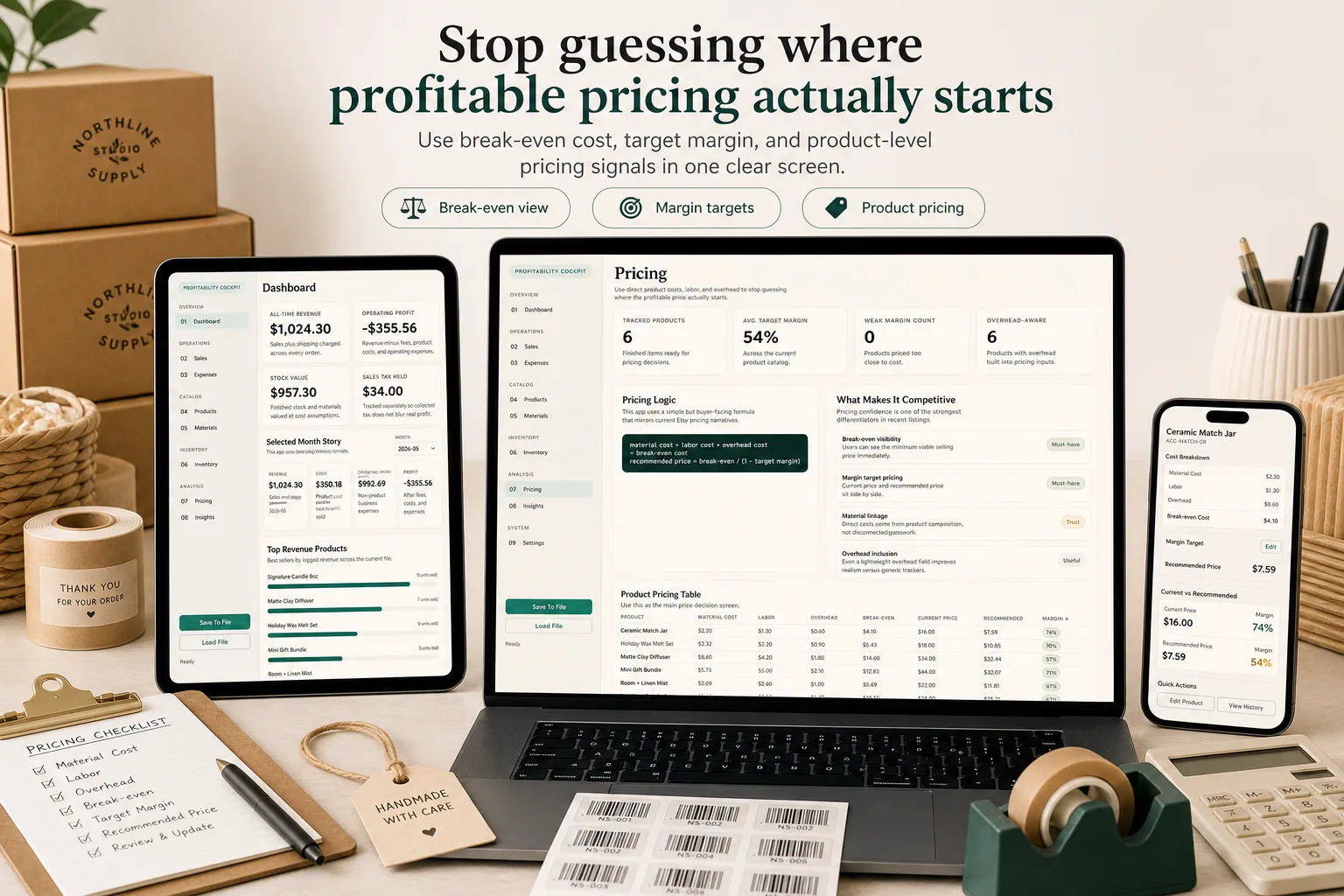 Small Business Bookkeeping Inventory App screen 3