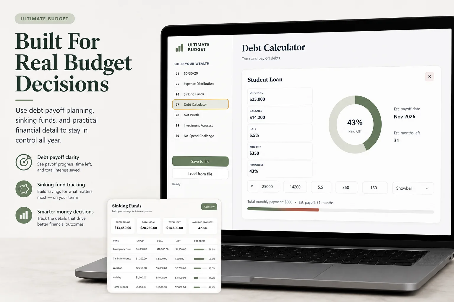 Ultimate Budget App screen 3