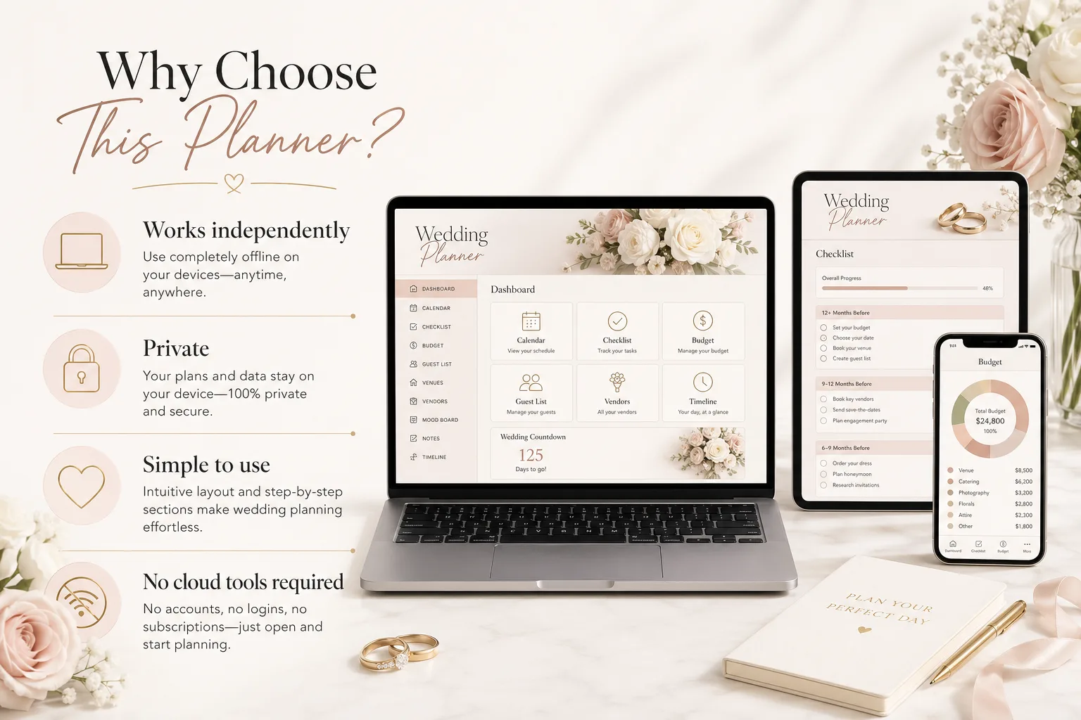 Wedding Planner App screen 2