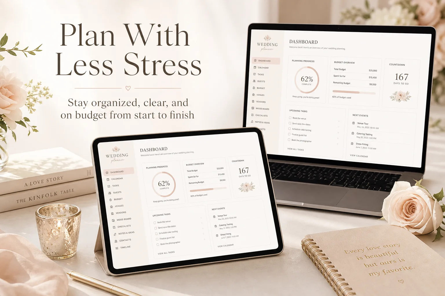 Wedding Planner App screen 3